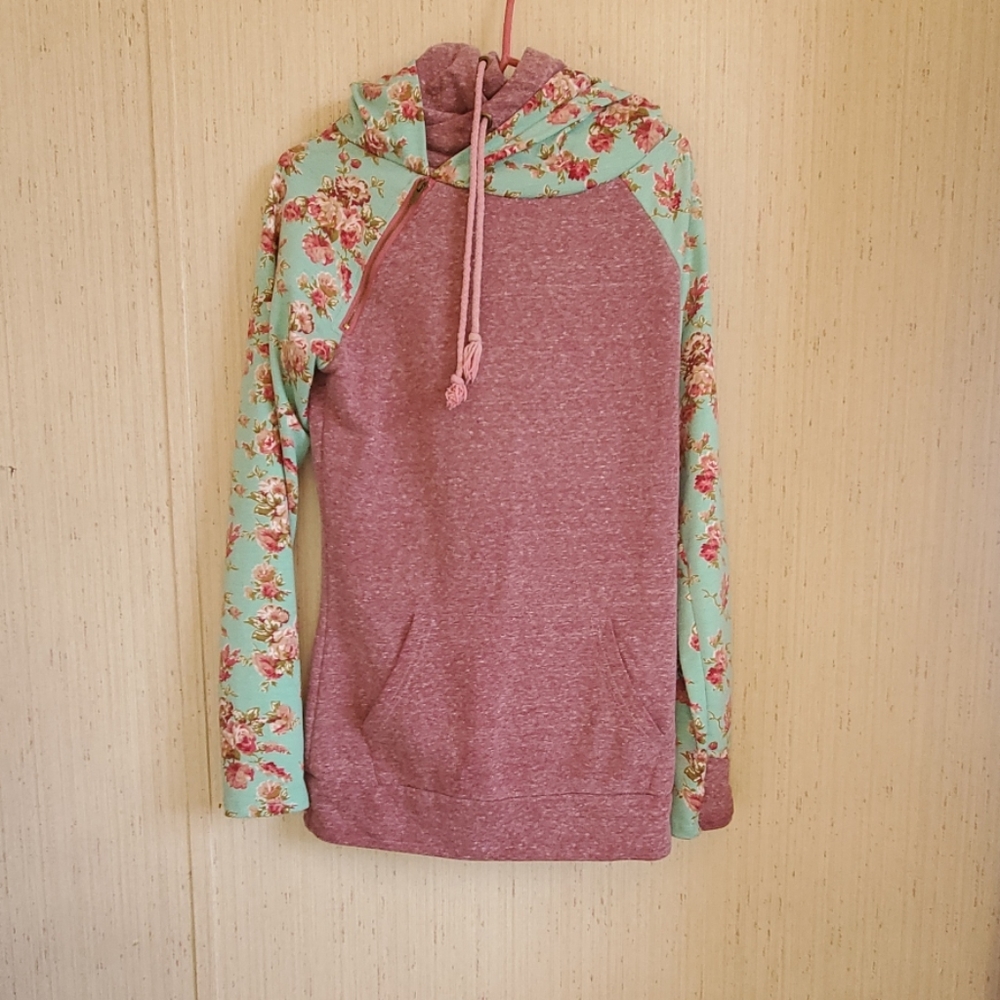 Floral Hoodie